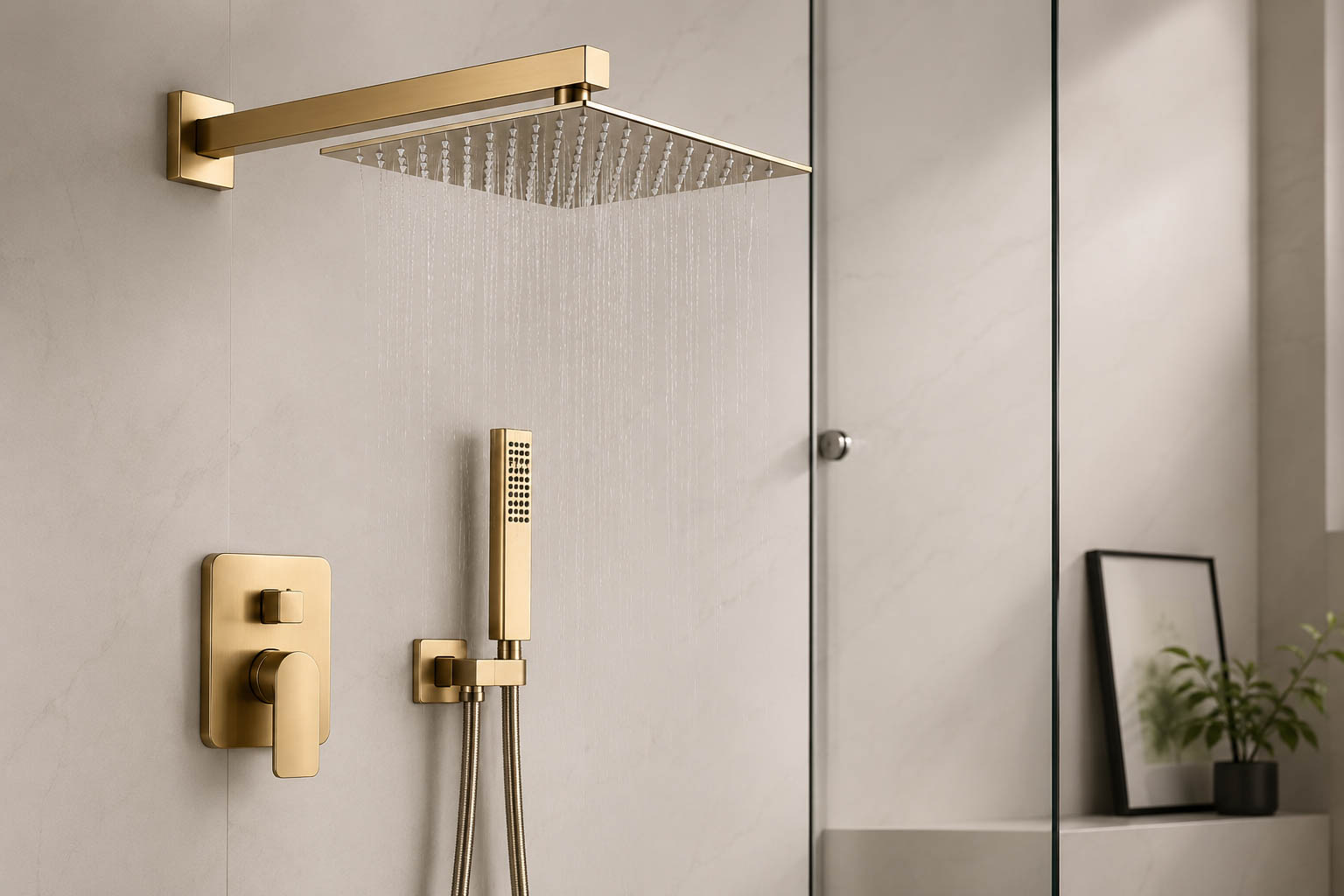Regadera Empotrada